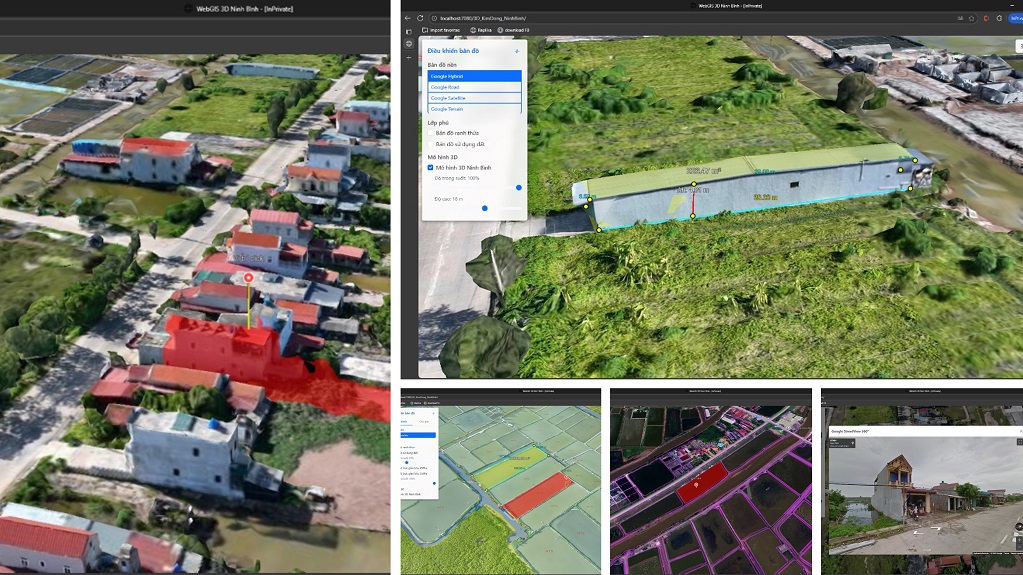 Quản lý đô thị, quy hoạch 3D